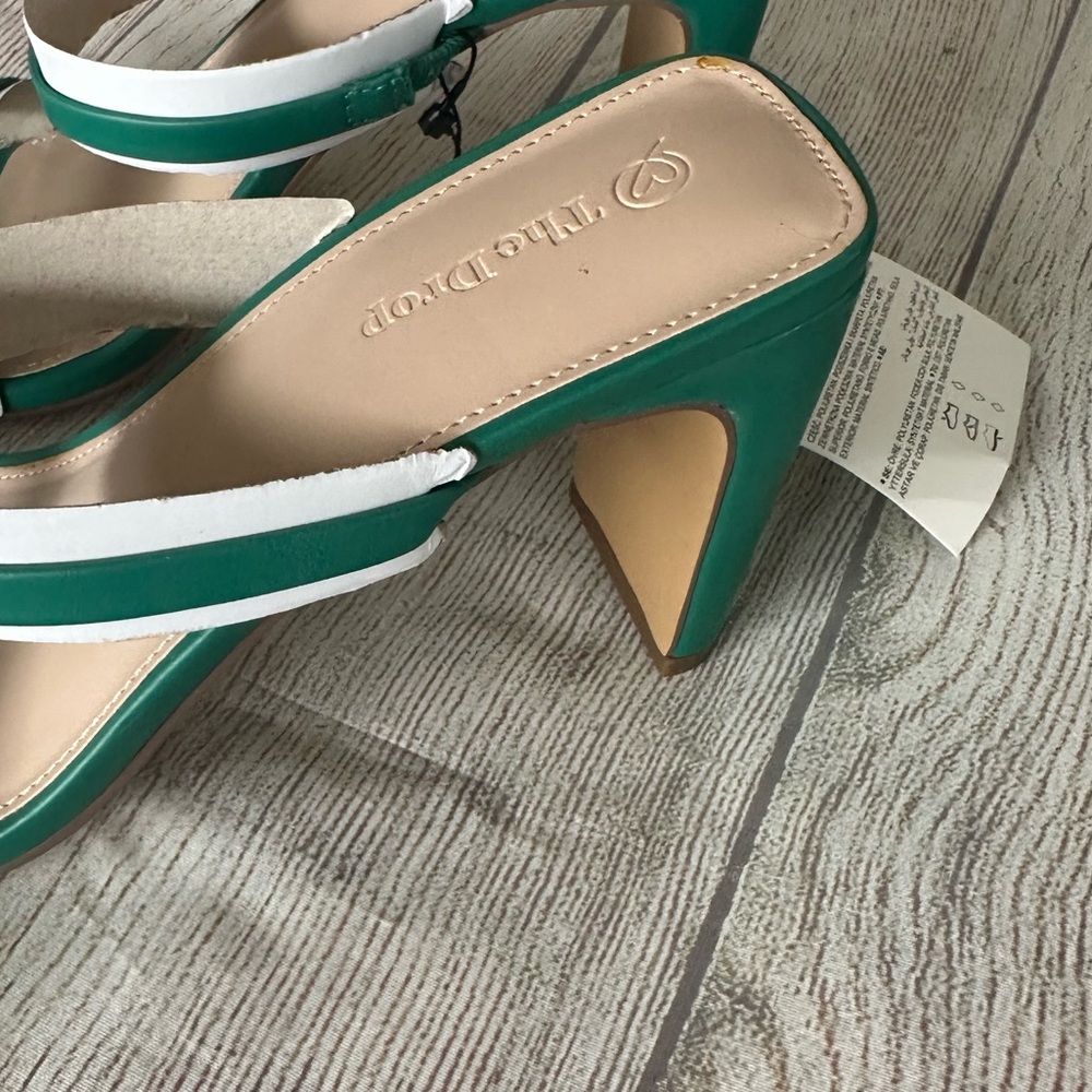 Women's Green Comfort Casual Wedding Espadrilles size 9 NIB - Picture 5 of 7